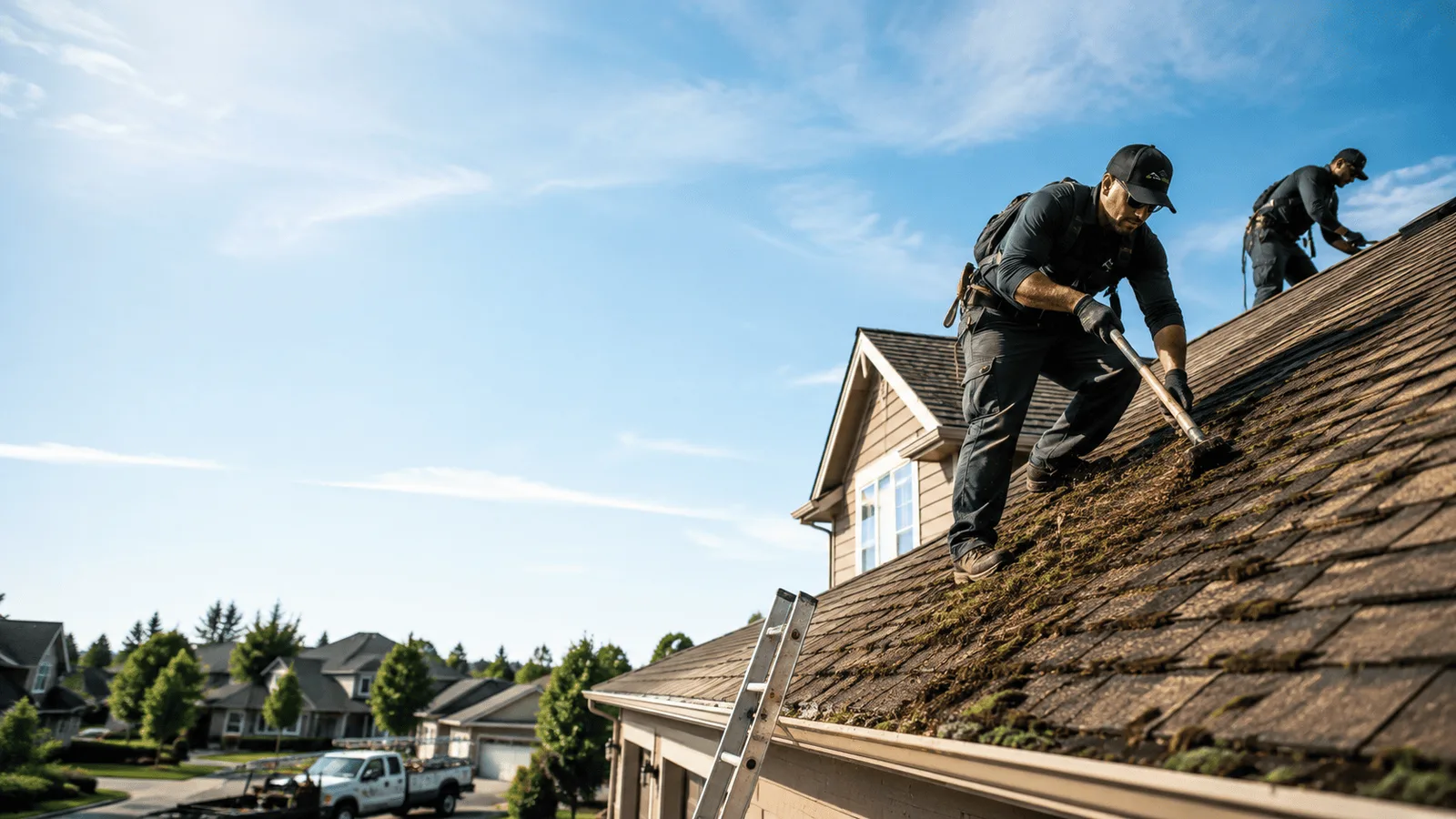 Roof Moss Removal in Dry Run, PA near me
